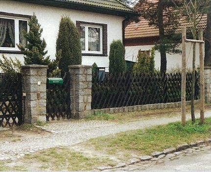 Wilhelmshagen - Zaun