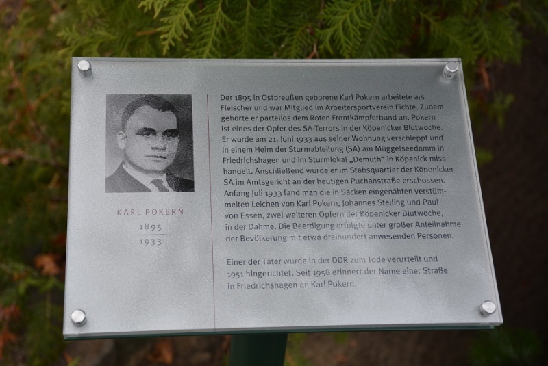 Informationstafeln auf dem Evangelischen Friedhof Friedrichshagen eingeweiht 3