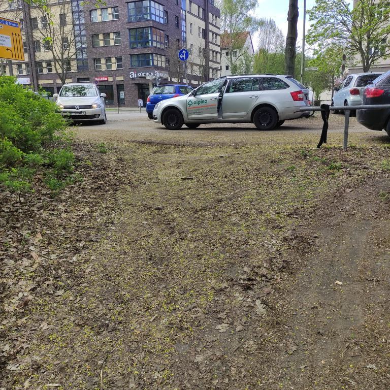 Vandalismus Geländer Treptower Park