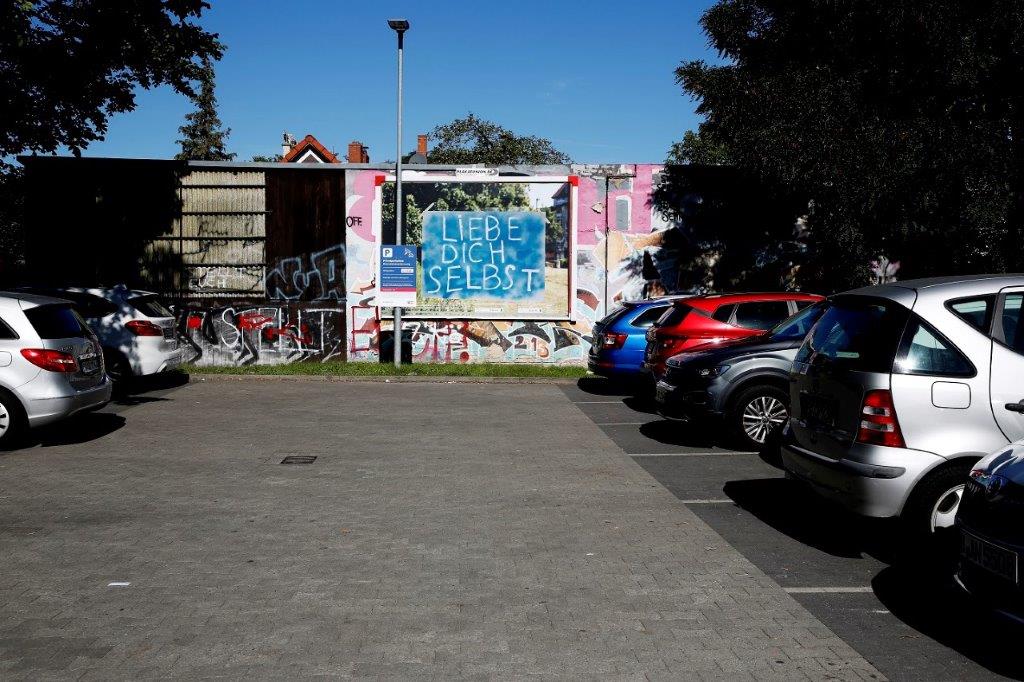 Workshop Adlershof Banner "Liebe dich selbst" 2