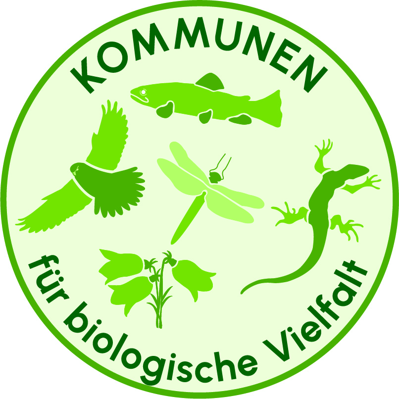 Logo Kommunen für biologische Vielfalt