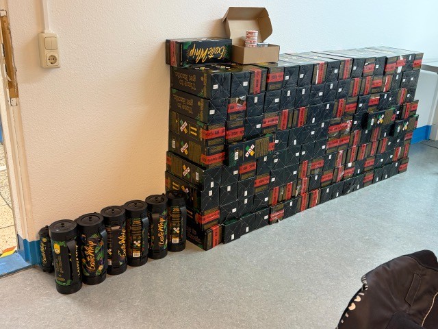 Lachgas-Fund bei einer Maßnahme des Ordnungsamtes