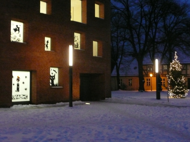 Beleuchteter Adventskalender