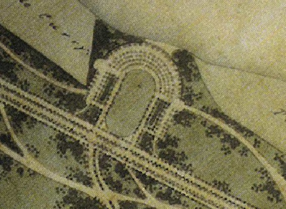 Rosengarten Historische Planung