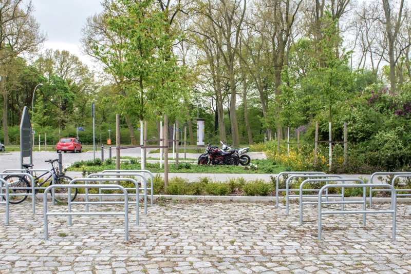 Parkplatz am Rosengarten