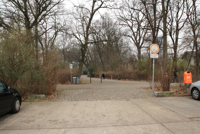 Vor dem Umbau war der Parkplatz nur für Autos gedacht