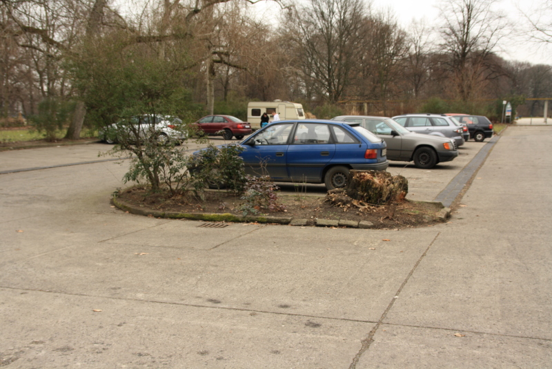 Die zweiseitige Erschließung mancher Stellplätze kostete bis 2014 viel Platz