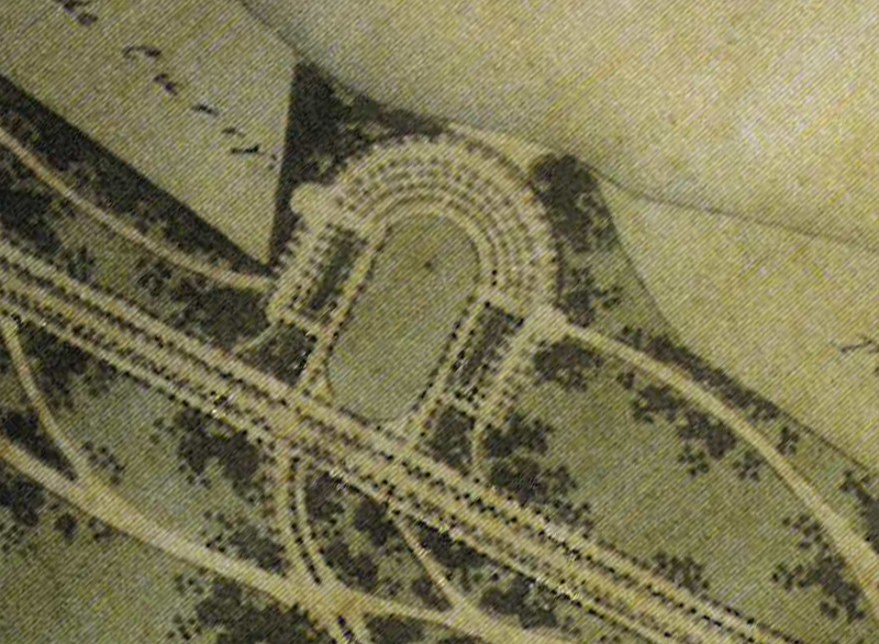 Meyer‘sche Planung für den „Kleinen Spielplatz“