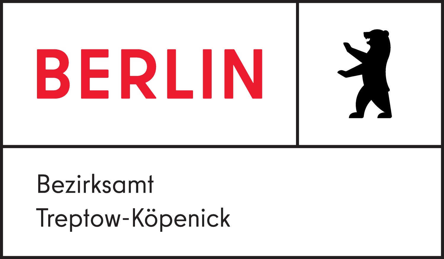Logo Bezirksamt Treptow-Köpenick vertikal