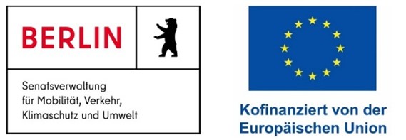 SenMVKU + EU Logo zur Kofinanzierung