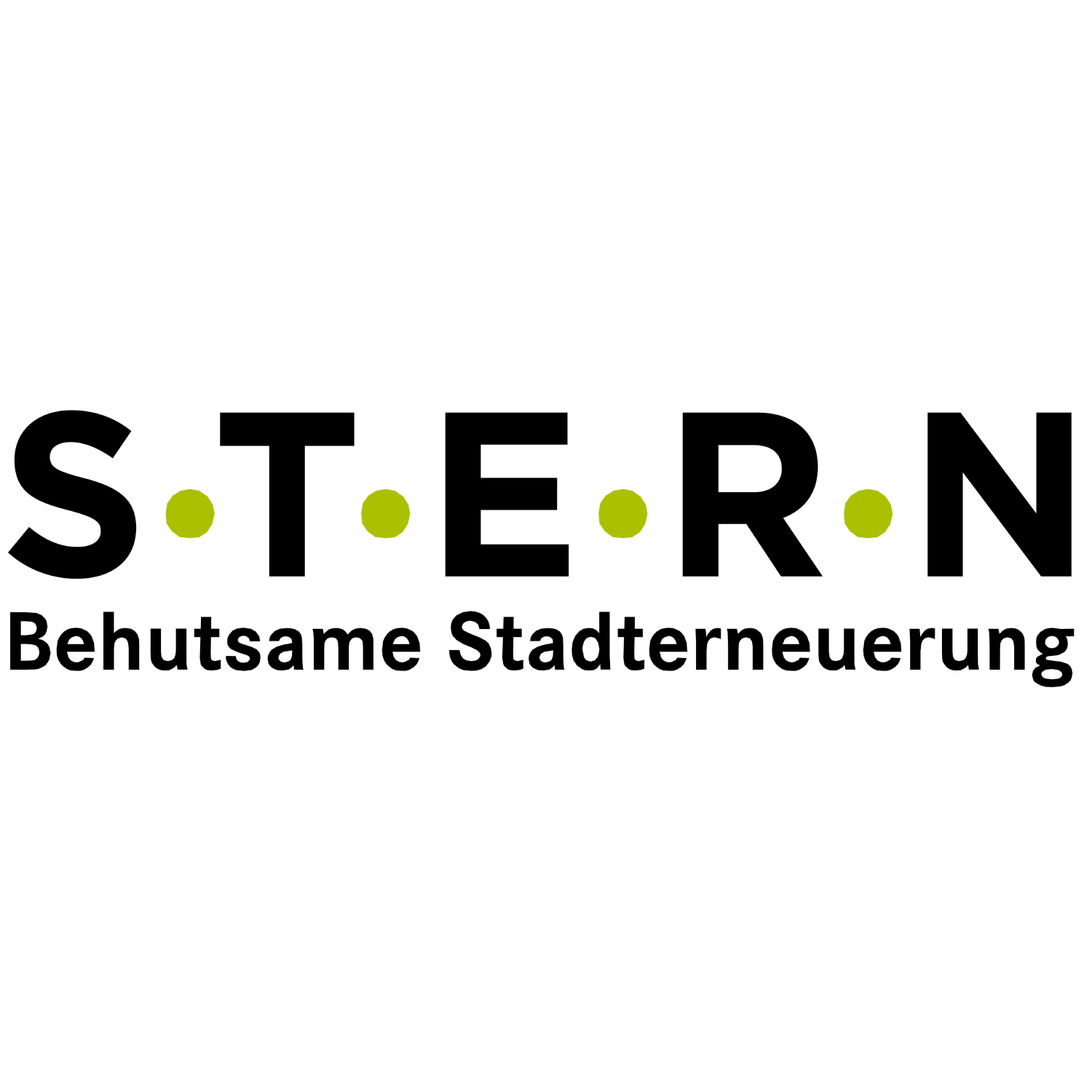 Logo "S.T.E.R.N. - behutsame Stadterneuerung"