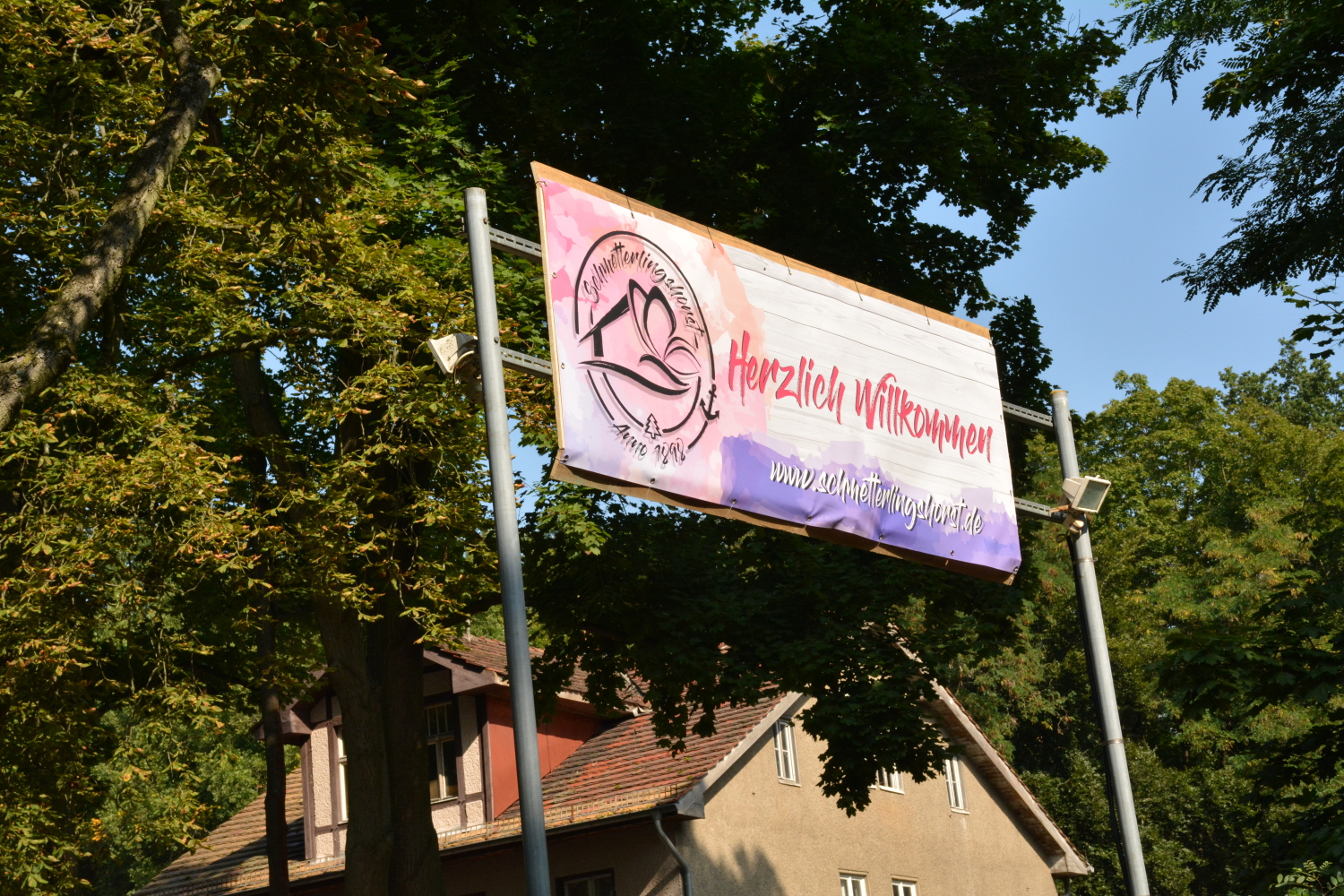 Eingang Schmetterlingshorst