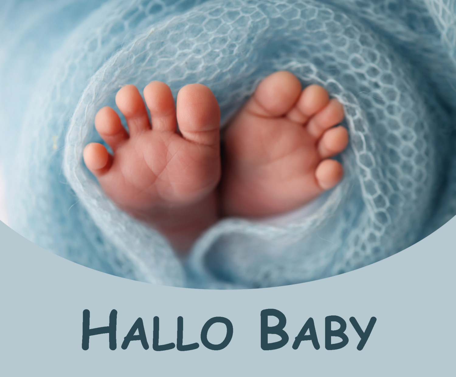 Hallo Baby Füße