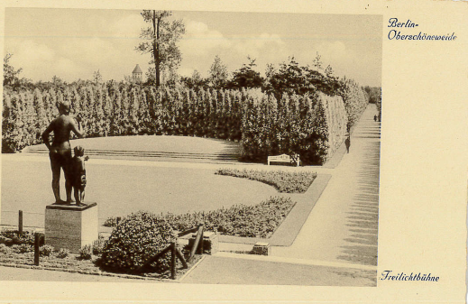 Wuhlheide historische Aufnahmen - Galerie (Freilichtbühne um 1938)