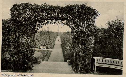 Wuhlheide historische Aufnahmen - Galerie (Freilichtbühne um 1938)