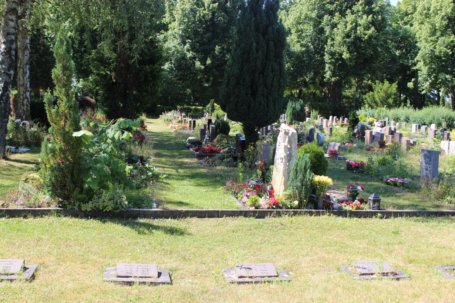 Friedhof Altglienicke Urnenwahlgrabstätten