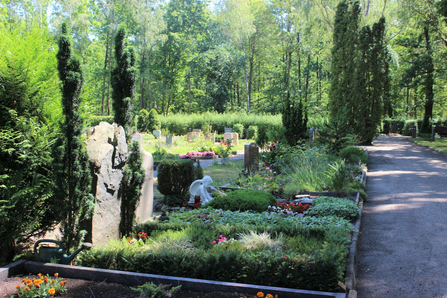 Friedhof Grünau, Erdwahlgrabstätten