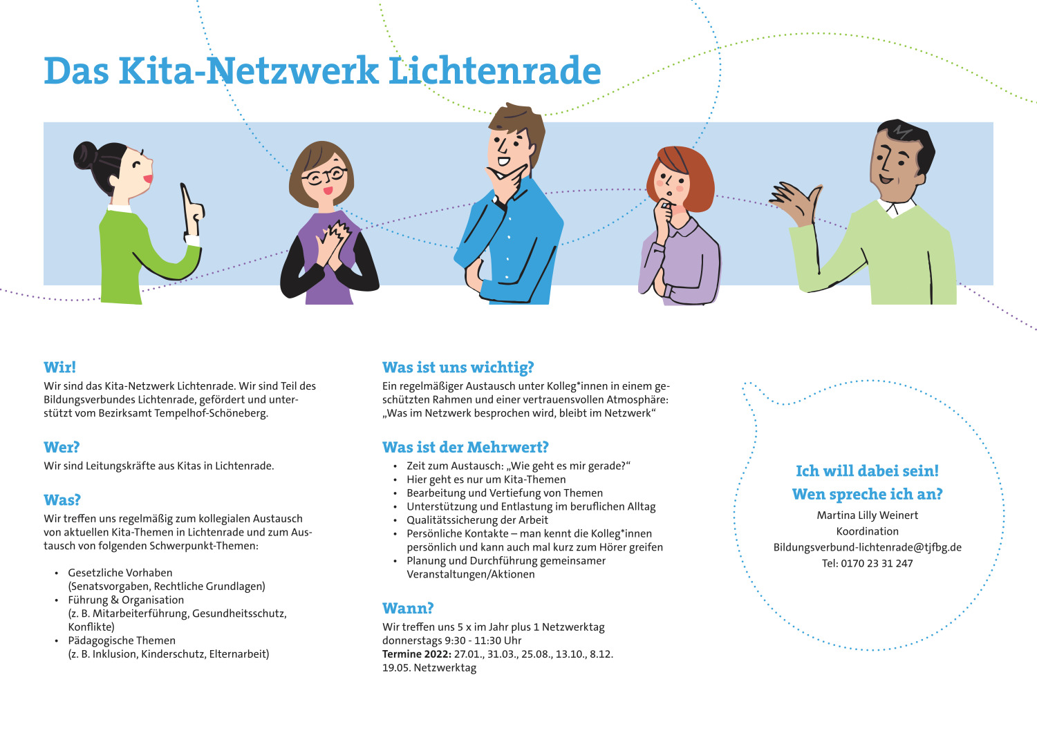 Flyer Kita-Netzwerk Lichtenrade