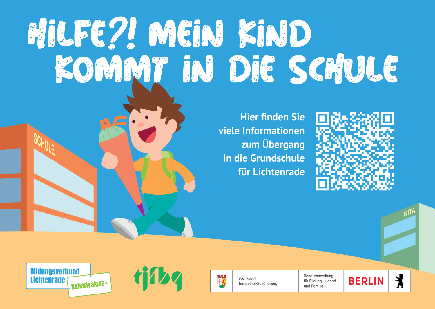 Postkarte Padlet Schulanfang
