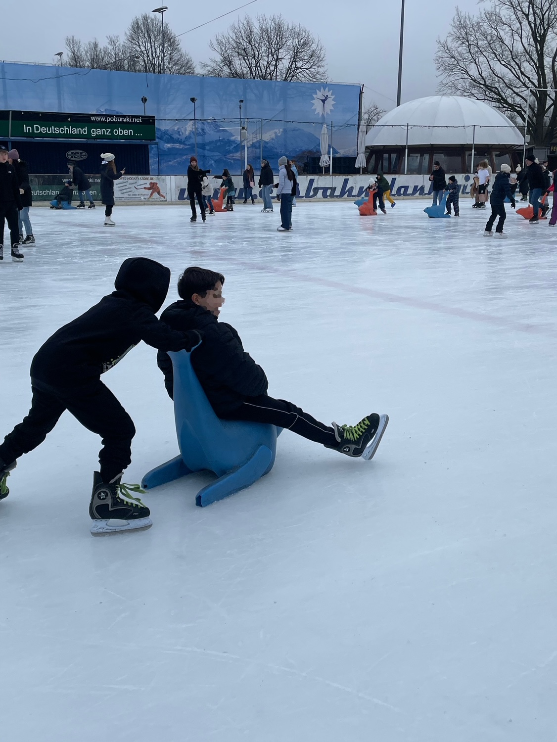 Eislaufbahn Lankwitz Winterferien