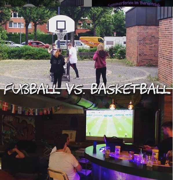 Fußball oder Basketball?