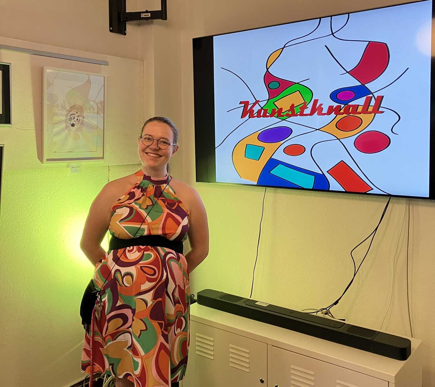 Vorstellung der Kunstausstellung Kunstknall