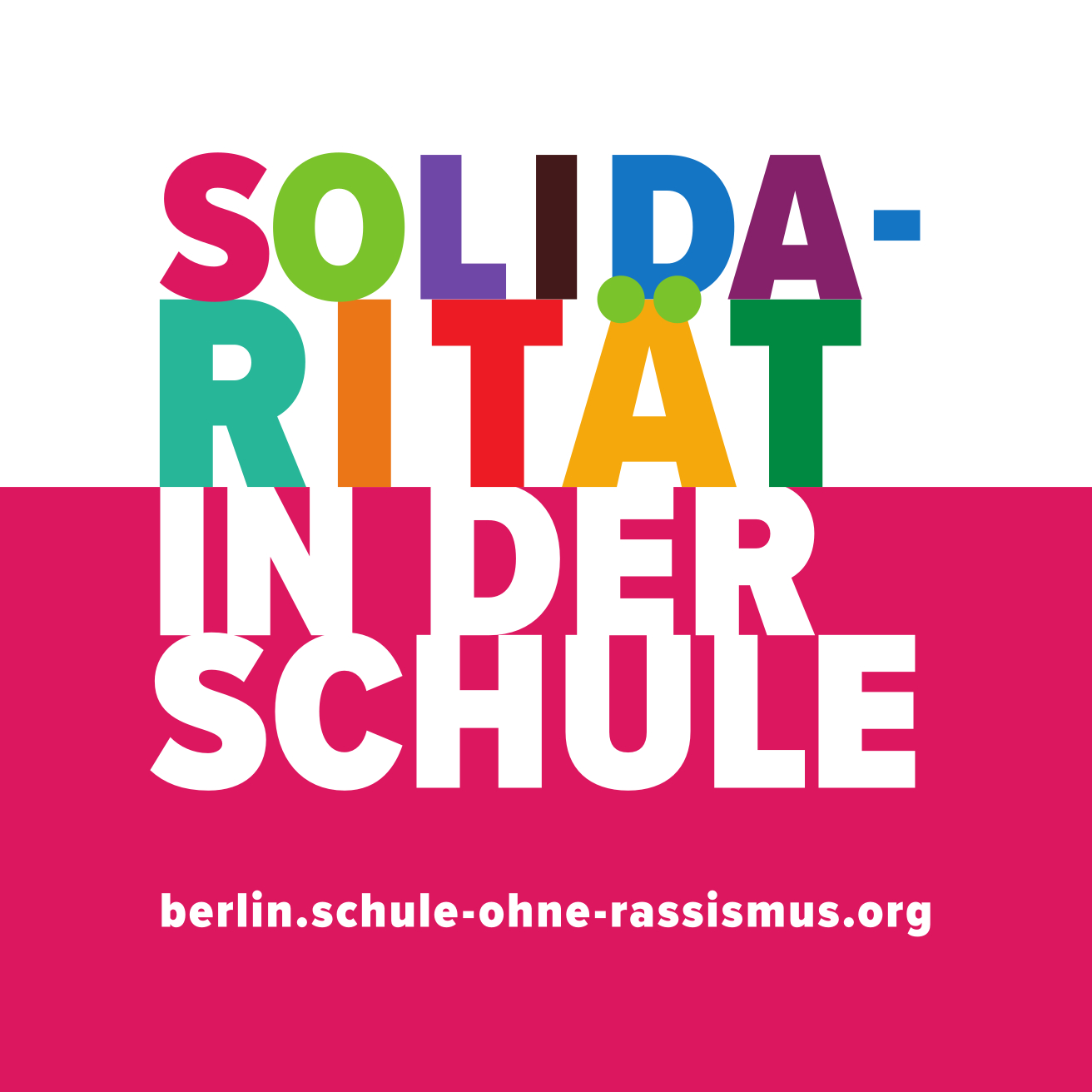 flyer für die Veranstaltung - es stehen keine weiteren Infos auf dem Flyer außer die Webseite berlin.schule-ohne-rassismus.org