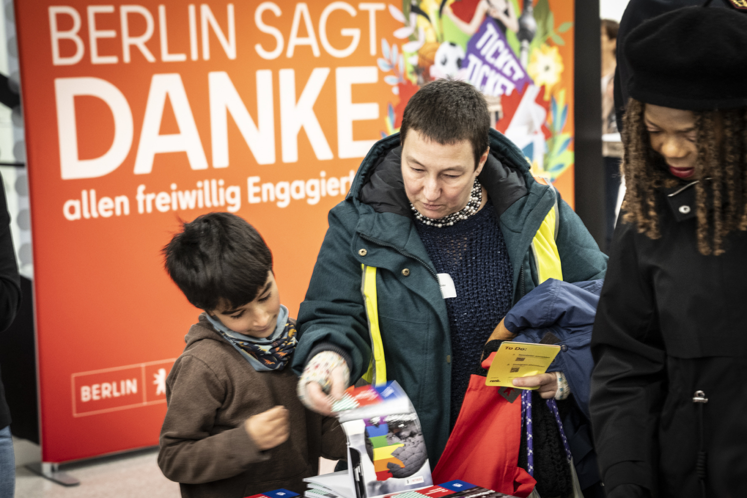 Ein Abend für die freiwillig Engagierten und Ehrenamtlichen in Berlin