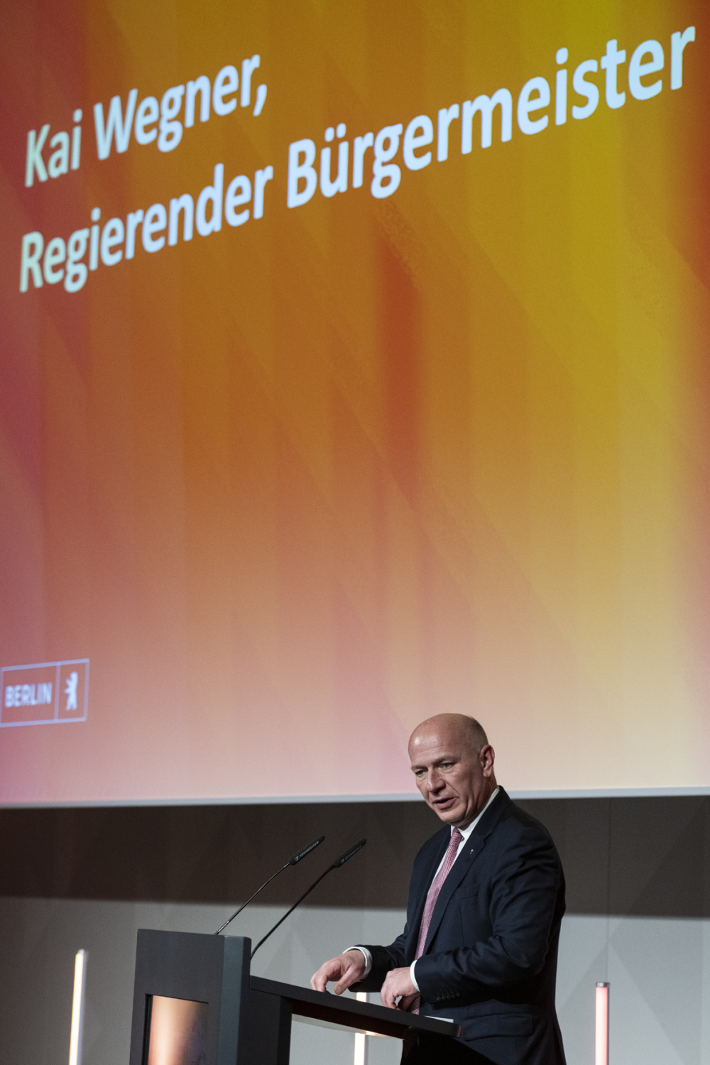 Der Regierende Bürgermeister Kai Wegner dankte den Gästen