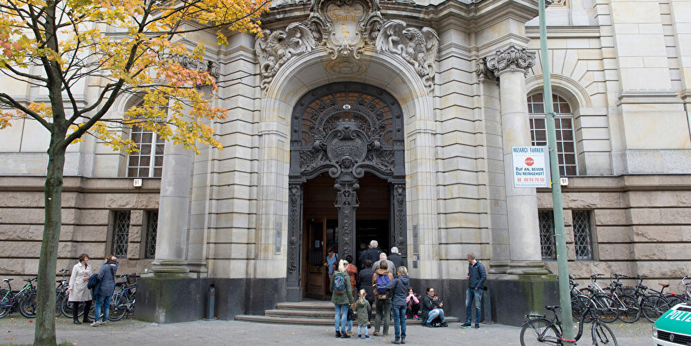 Open house at the Moabit Criminal Court