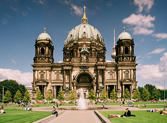 Berliner Dom Westfassade