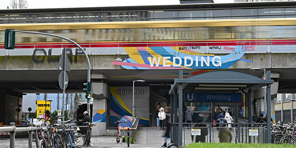 Wedding S-Bahn station in Berlin