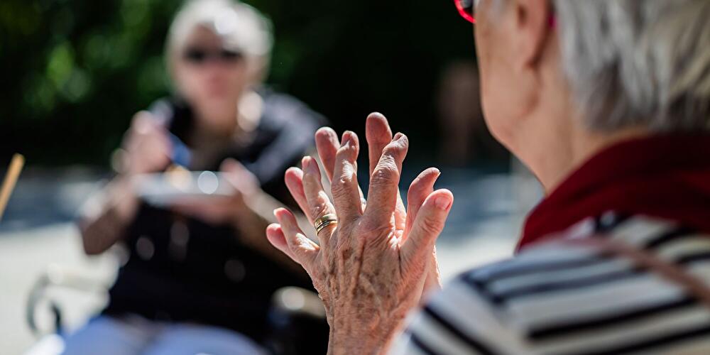 Ältere Menschen in Berlin
