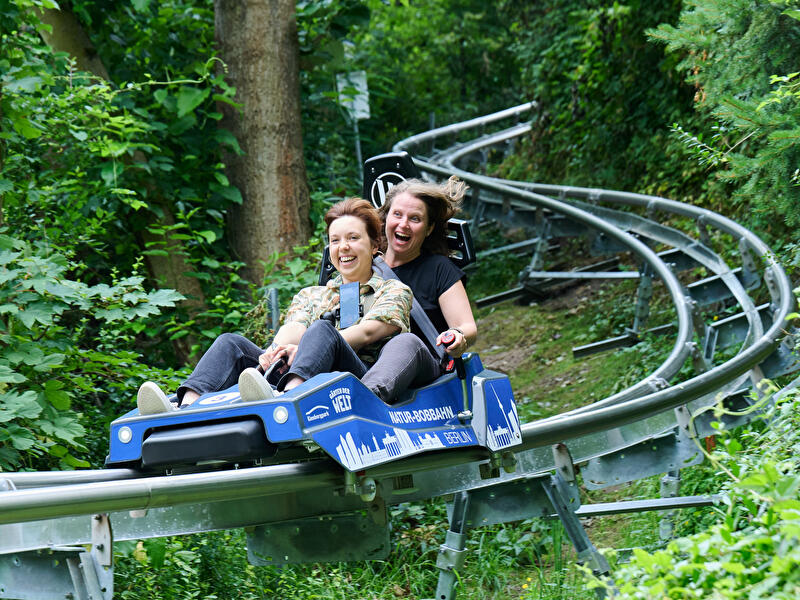 Natur-Bobbahn im Kienbergpark