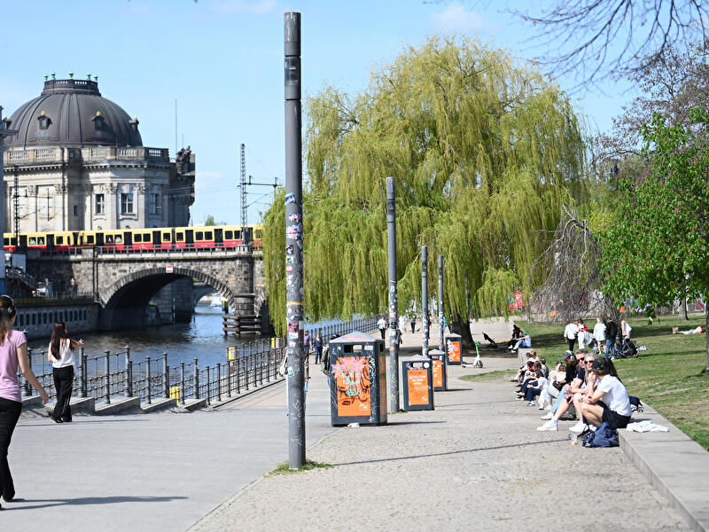 Frühlingswetter auf der Museumsinsel