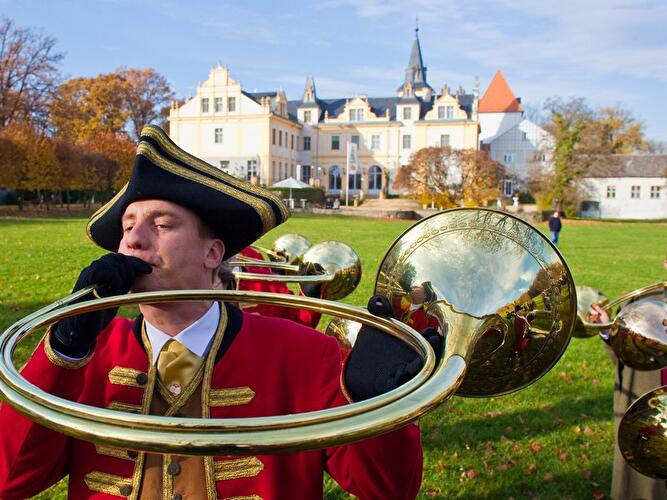 Traditionelle Hubertusjagd in Liebenberg