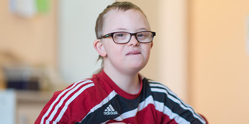 Kind mit Down-Syndrom