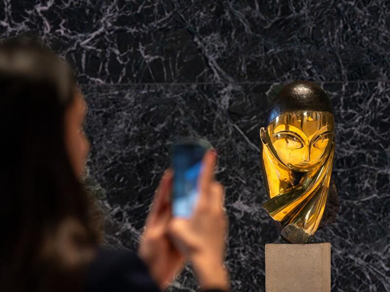 Brancusi in der Neuen Nationalgalerie (2)