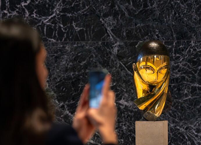 Brancusi in der Neuen Nationalgalerie (2)