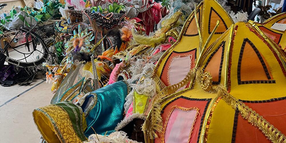 Kostüme vom Karneval der Kulturen