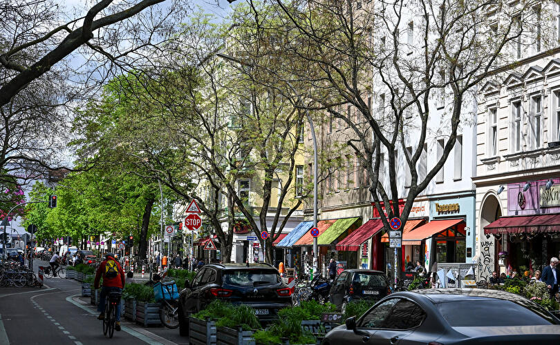 Bergmannstraße in Berlin-Kreuzberg