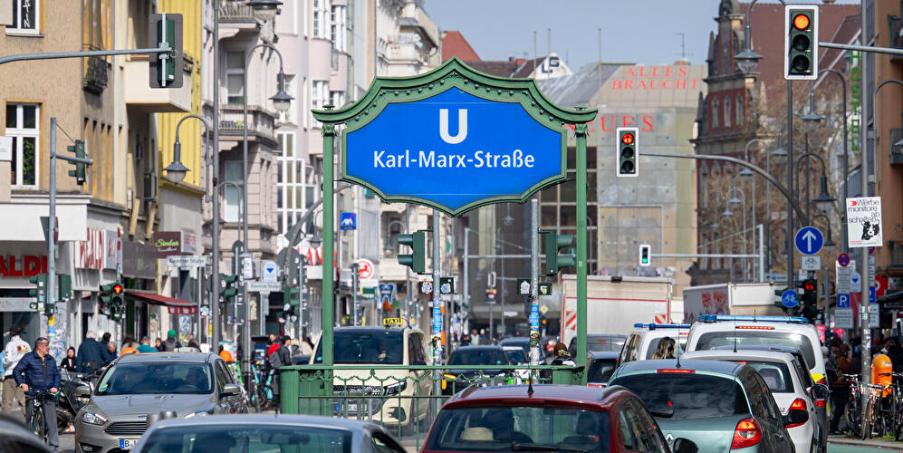 Karl-Marx-Straße in Neukölln