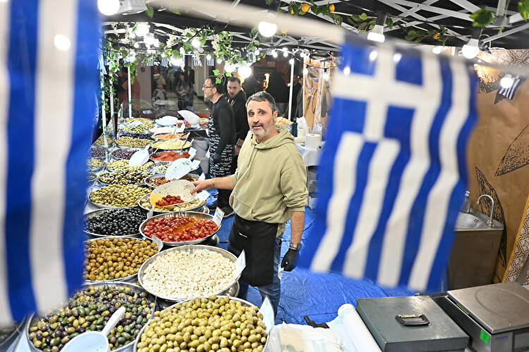 Griechische Feinkost auf der Grünen Woche
