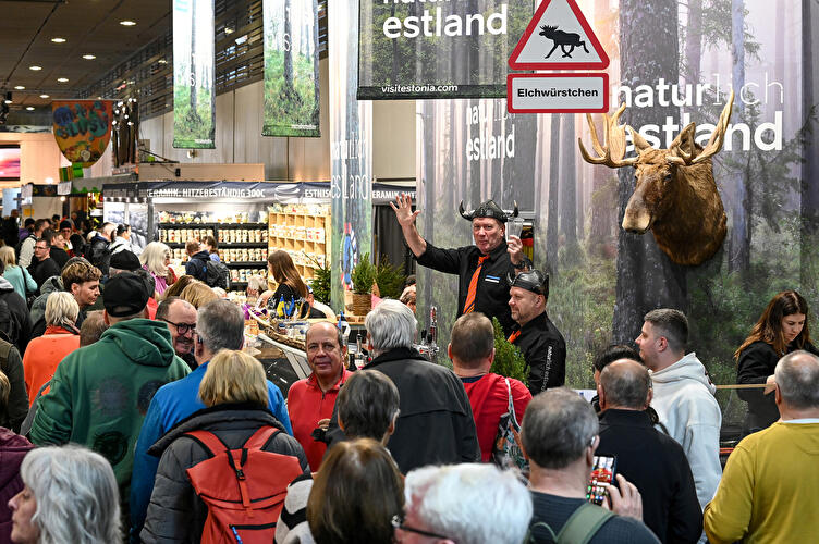 Stand von Estland auf der Grünen Woche