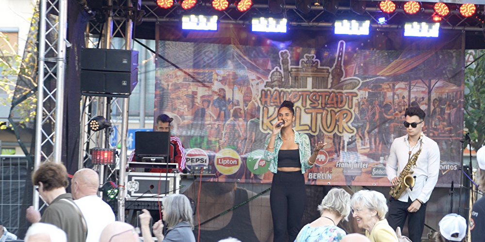 The stage at Bölschefest