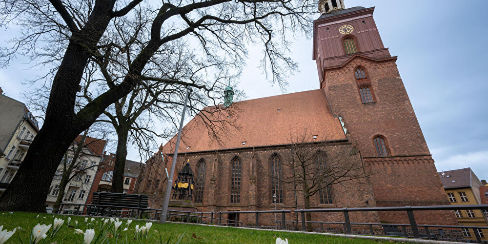 Die St.-Nikolai-Kirche im Bezirk Spandau