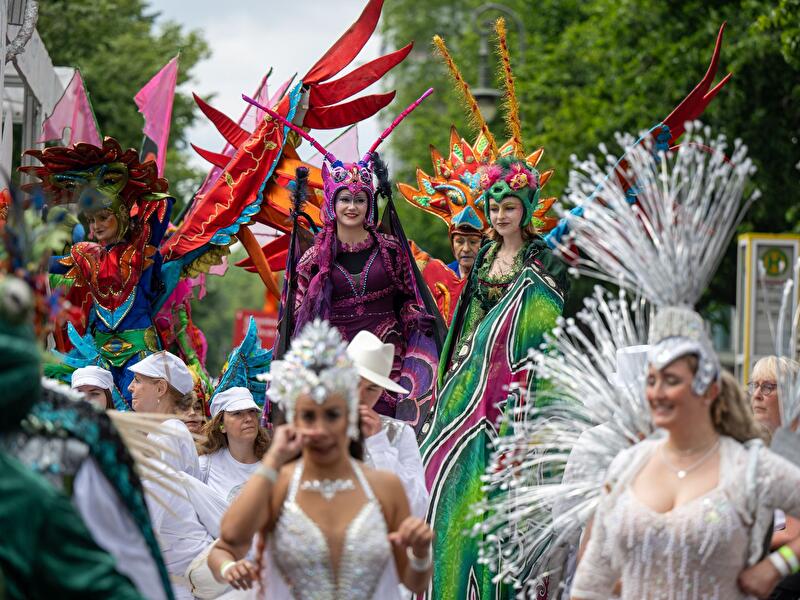 Parade zum Karneval der Kulturen