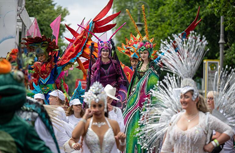 Parade zum Karneval der Kulturen