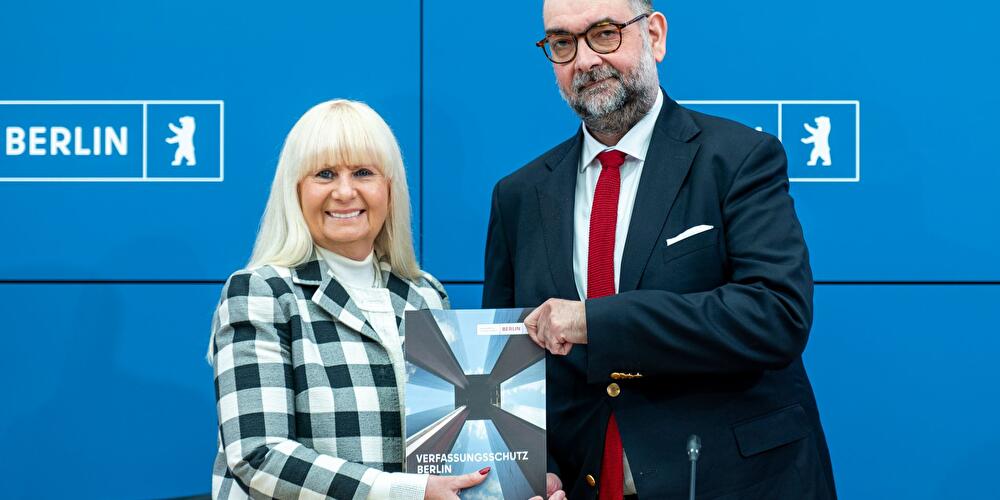 Press Conference on the 2025 Berlin State Office for the Protection of the Constitution Report
