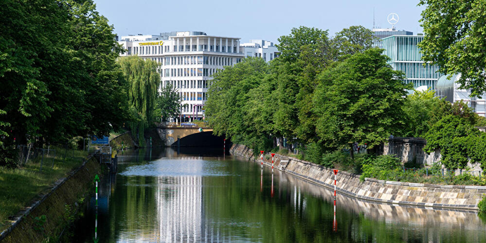 Landwehrkanal in Berlin-Tiergarten